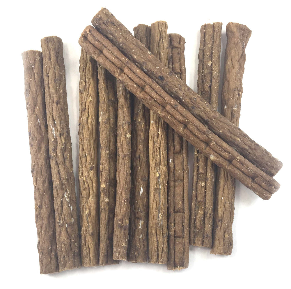 Sancho & Lola's Elk Jerky ingredients: 90% elk meat with rice protein.