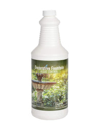 Sanco Fountain Algaecide 32oz bottle ready for algae control in small ponds