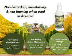 Sanco green-water before treatment signals algae require clarifying action in a pond