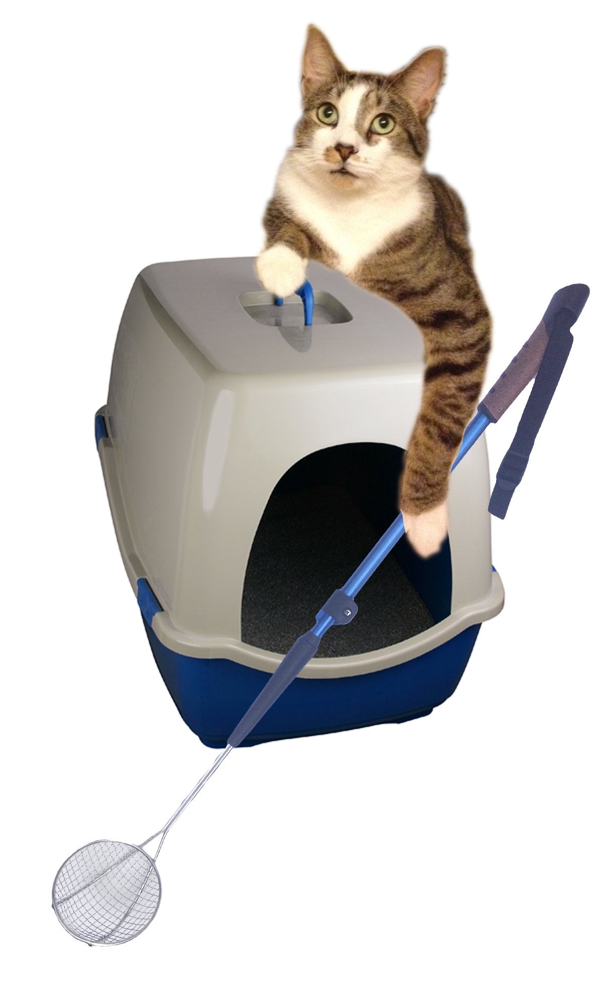 Sand Dipper aircraft aluminum pole provides light yet strong reach for easy disposal.