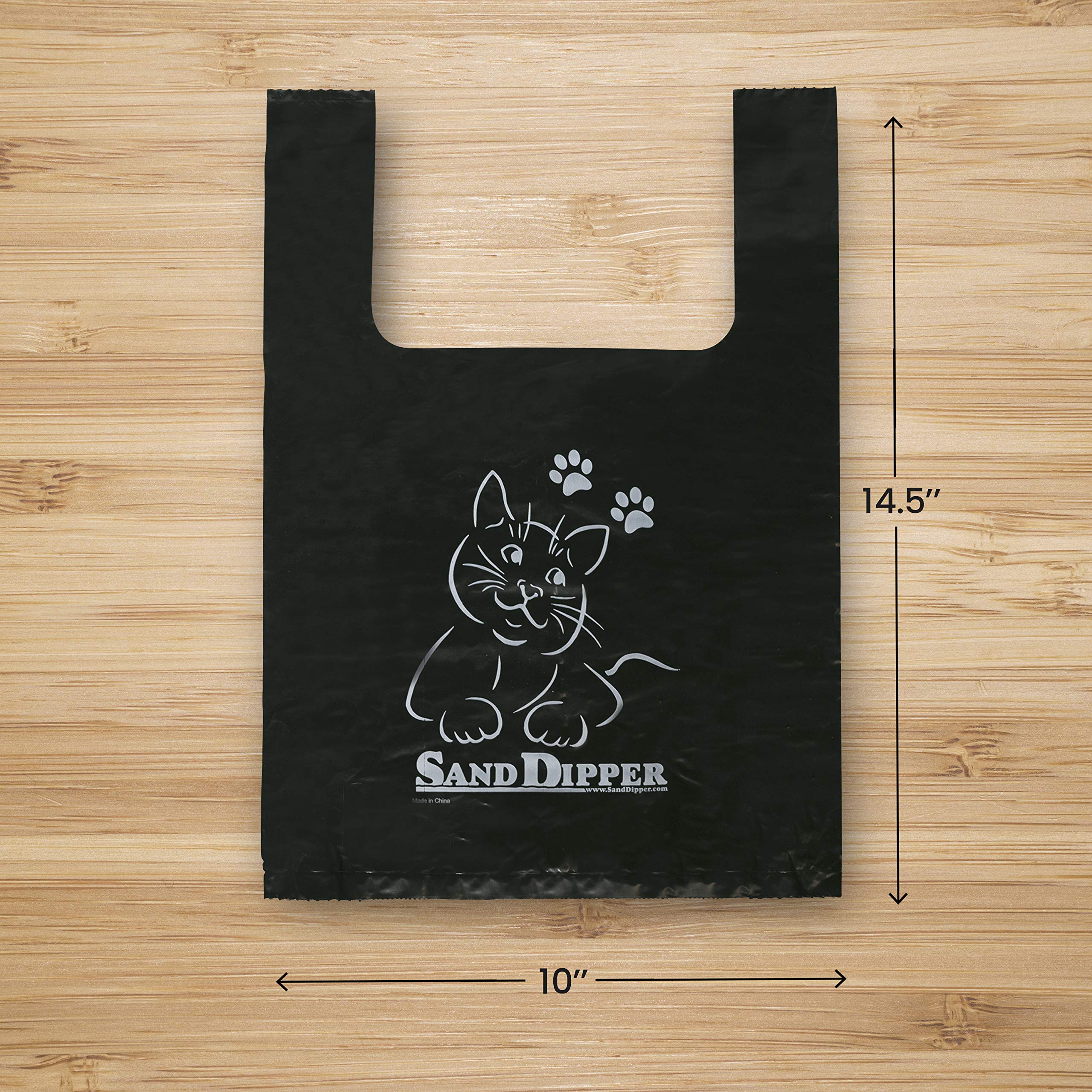 Sand Dipper litter bags simplify disposal and keep litter areas tidy.