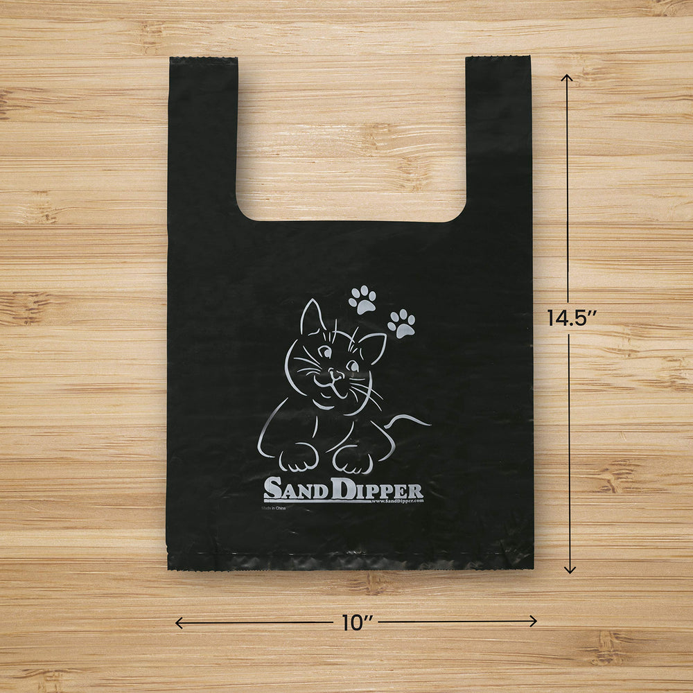 Sand Dipper litter bags simplify disposal and keep litter areas tidy.