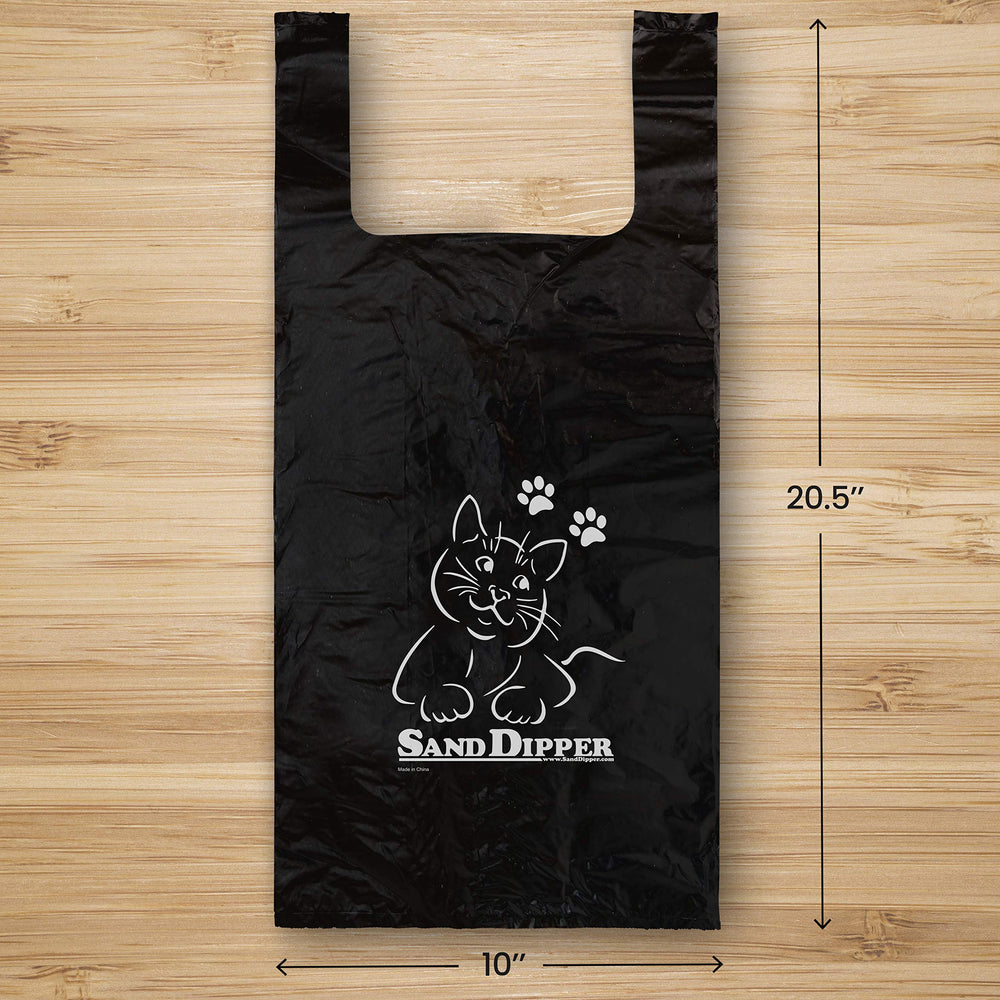 Sand Dipper easy-disposal bags designed for quick, tidy litter-area cleanup.