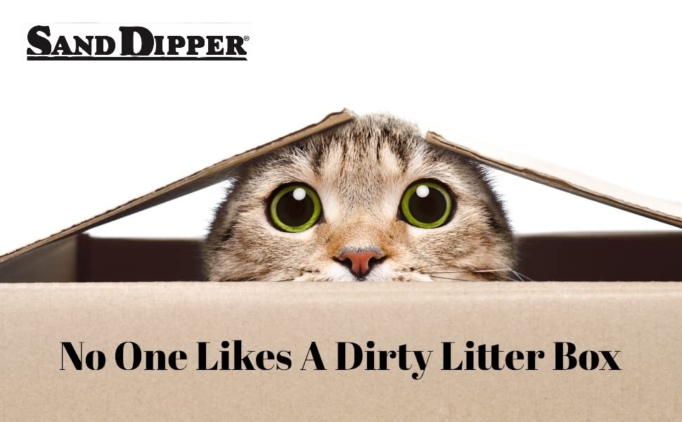 Sand Dipper extra-thick plastic provides reliable strength during bagging and disposal.