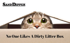 Sand Dipper extra-thick plastic provides reliable strength during bagging and disposal.