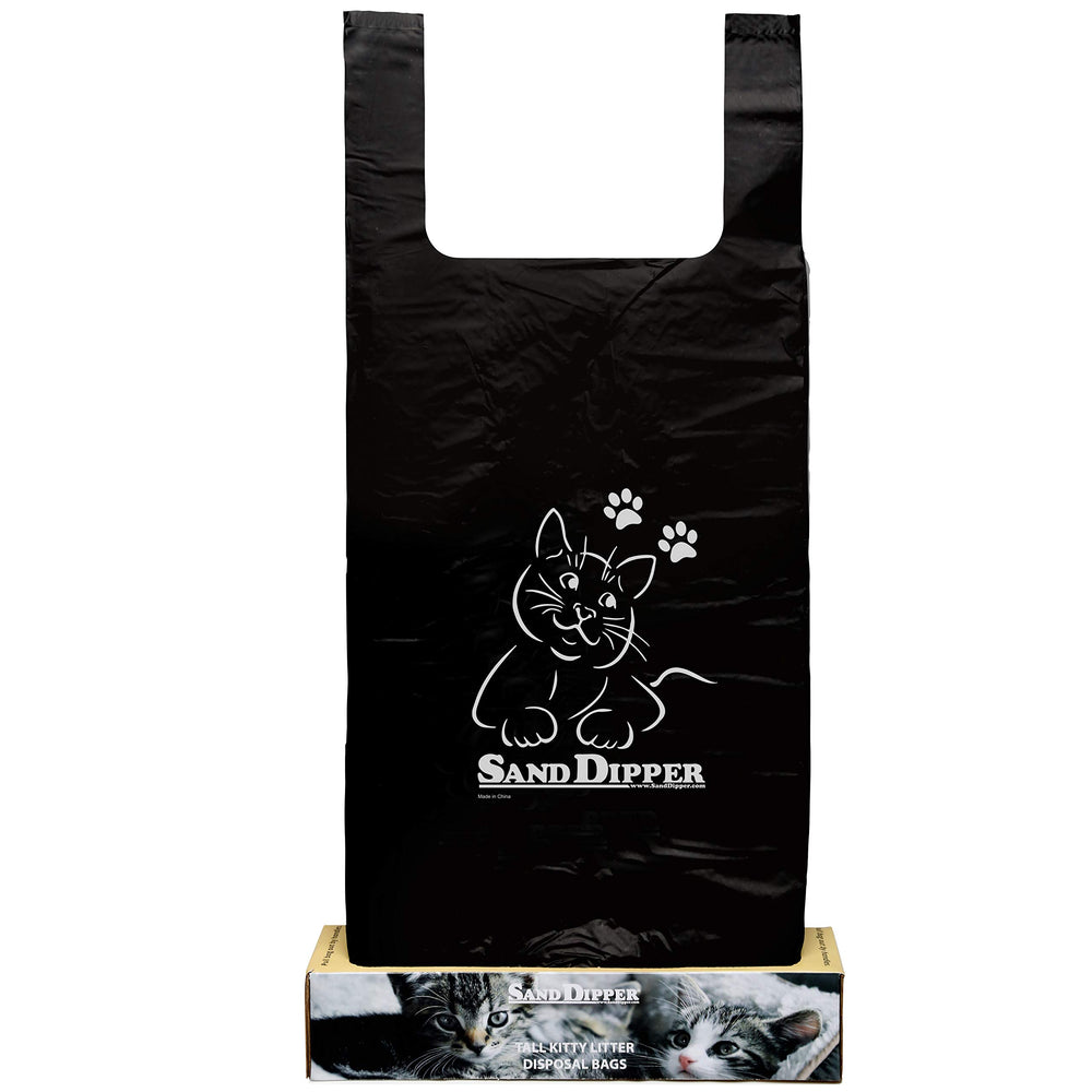 Sand Dipper strong thick odor-sealing bags keep homes smelling fresh after litter changes.