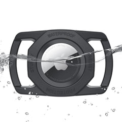 SANKALA Airtag Holder on dog collar offers secure fit and water-resistant protection.