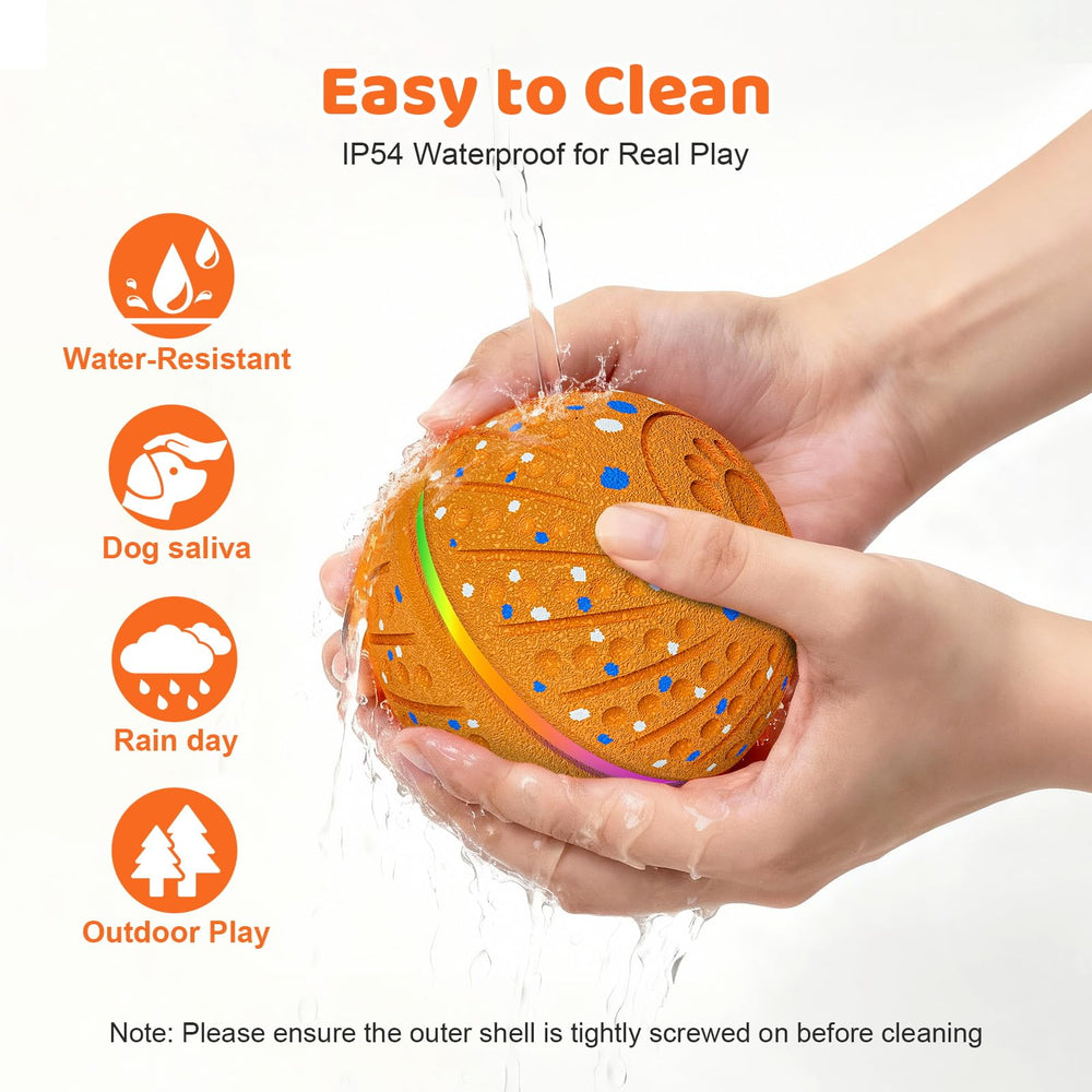 Sankell IP54 waterproof design withstands rain and slobber.