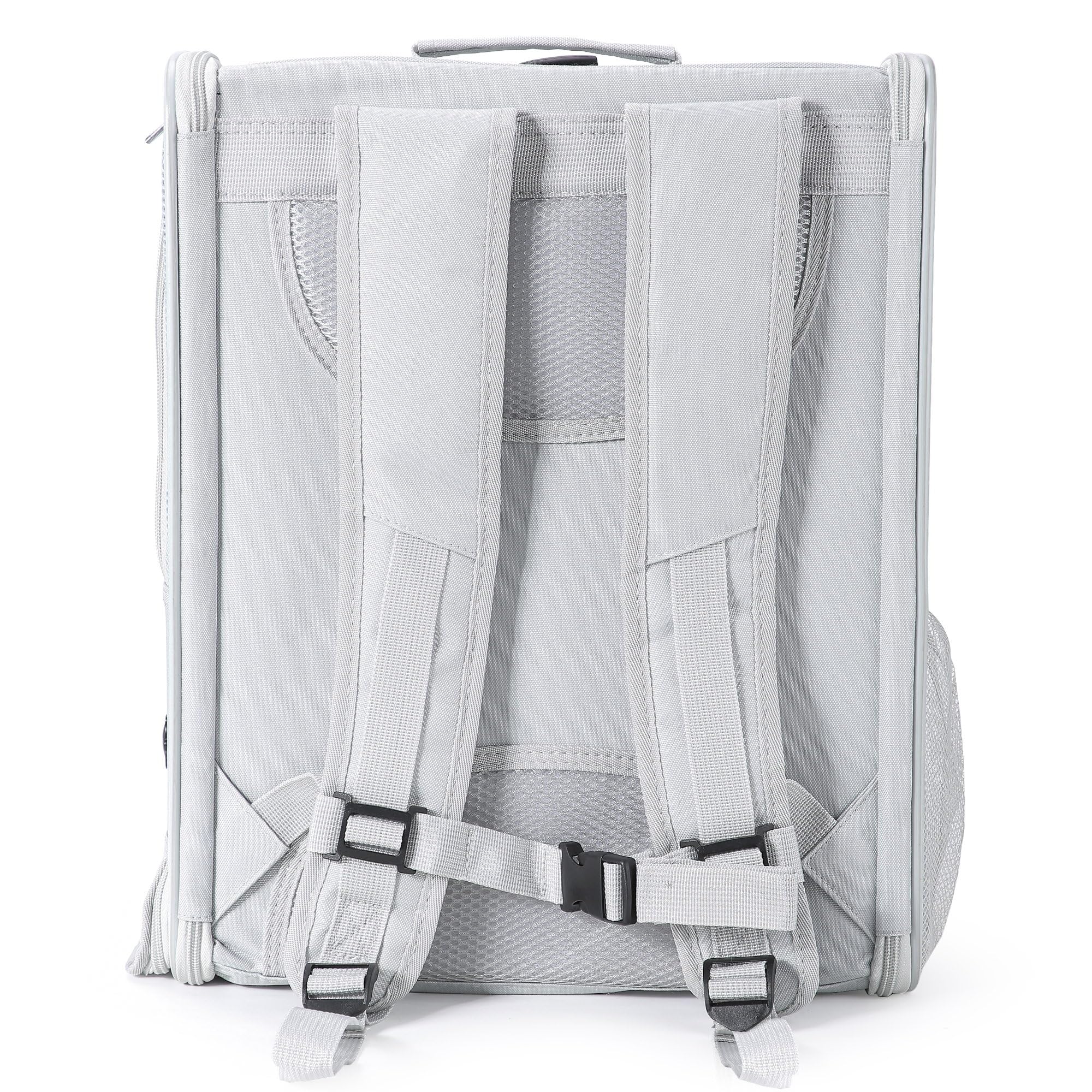 Sanmoncare Bird Backpack Carrier stand feature enables convenient setup on the go.