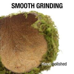 SanmooAio hideout close-up shows smooth polished surface reducing risk of injury.