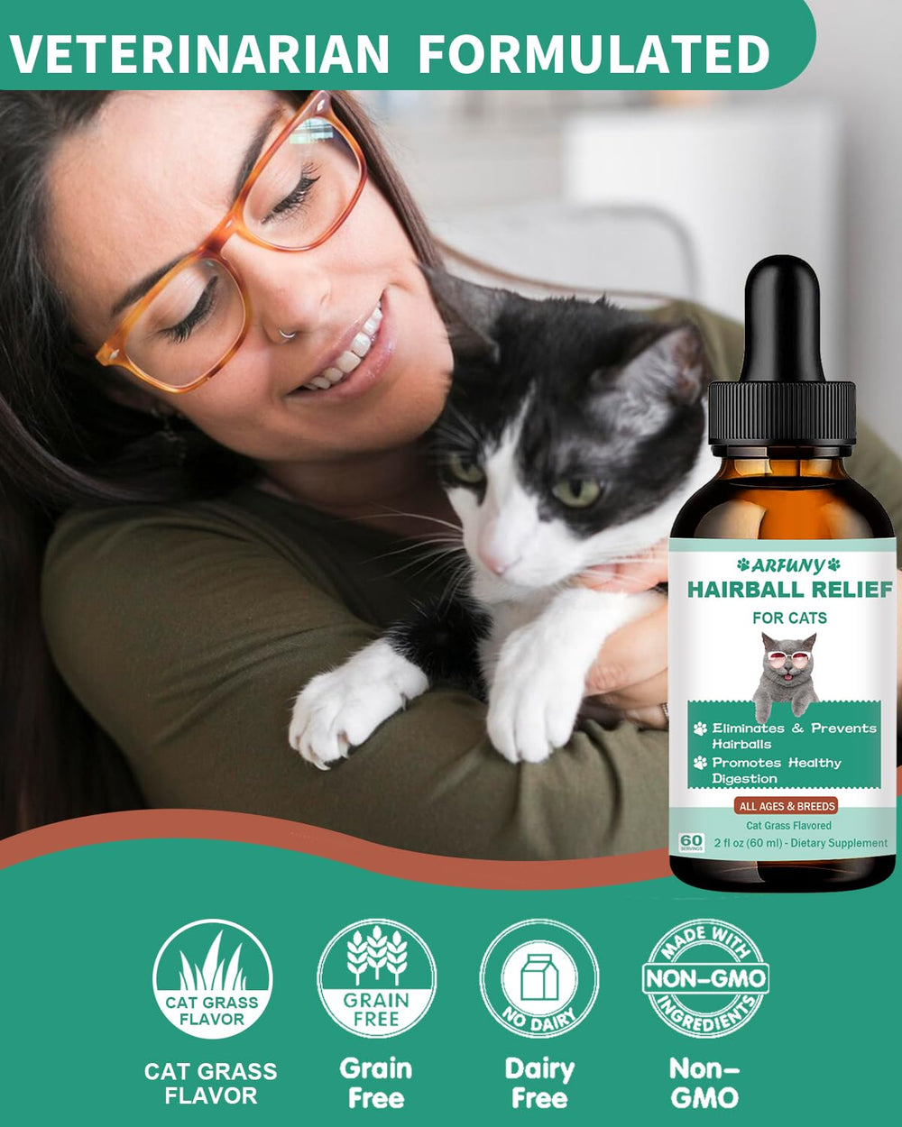 SANTKOL cat-friendly supplement supporting skin and coat health with vitamins