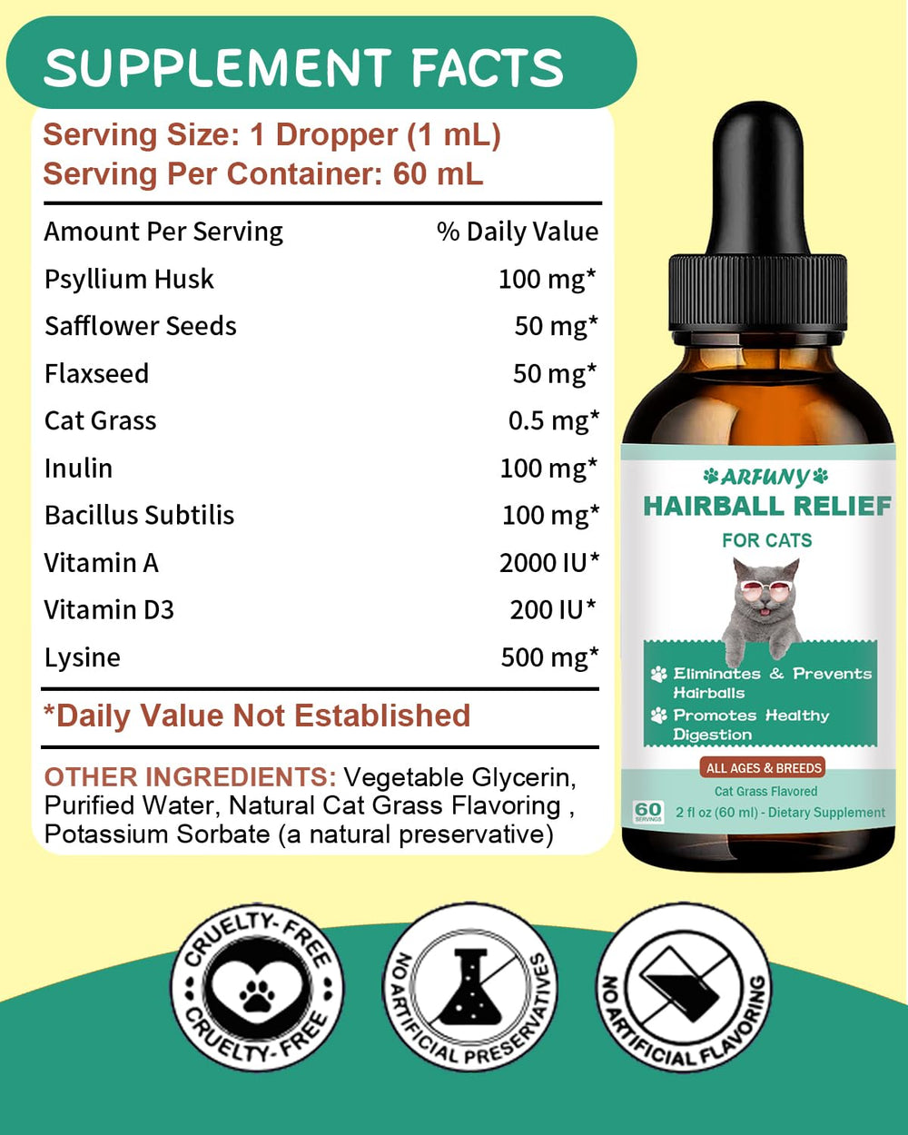 SANTKOL cat grass flavor loved by picky fur babies