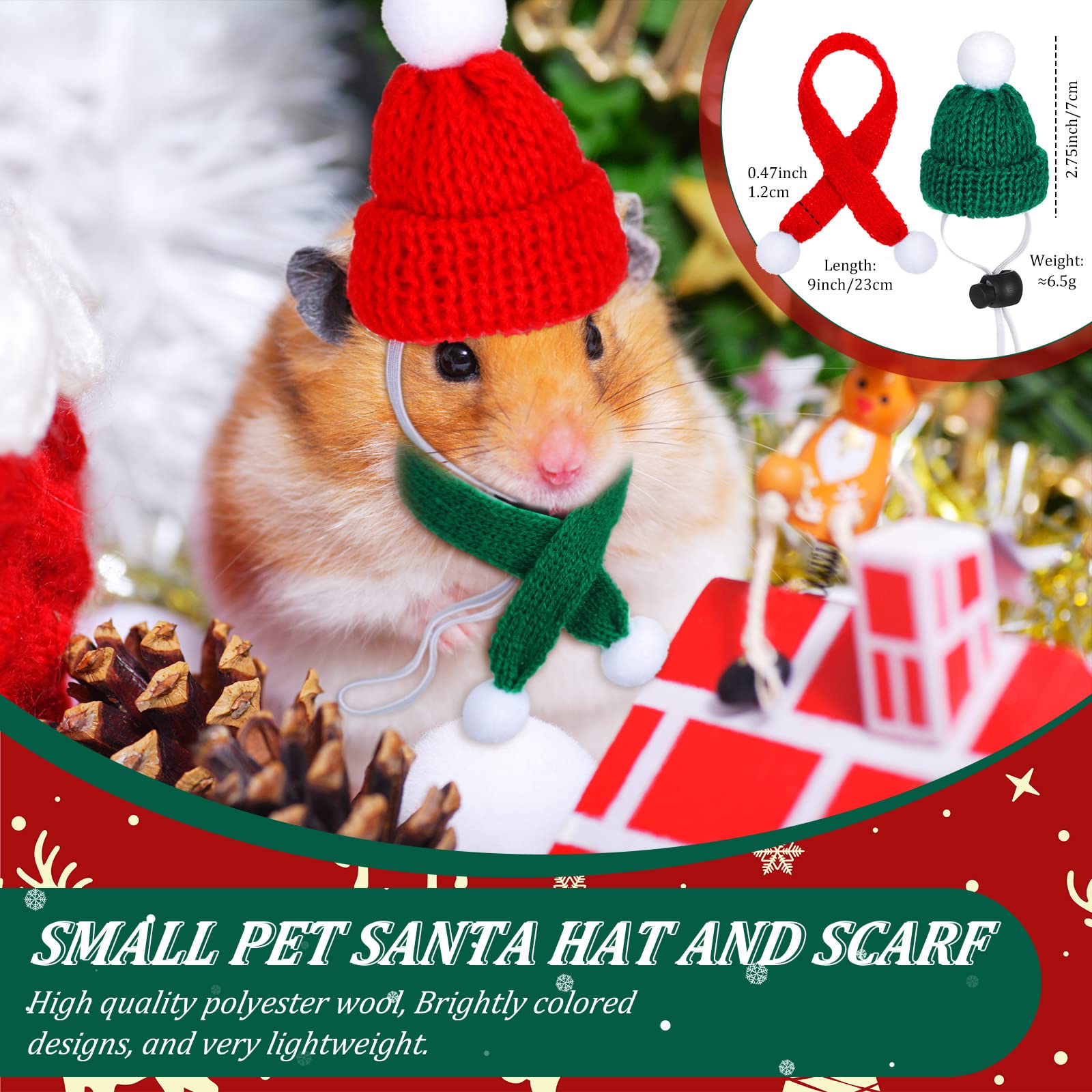 Sanwuta adjustable strap and buckle — secure fit for small pets