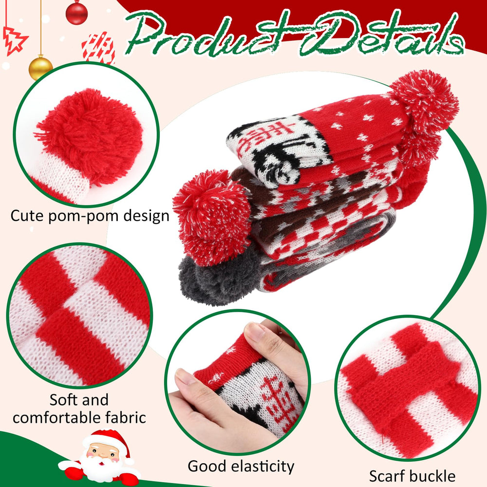 Sanwuta soft polyester dog scarf delivers breathable warmth for daily outings.