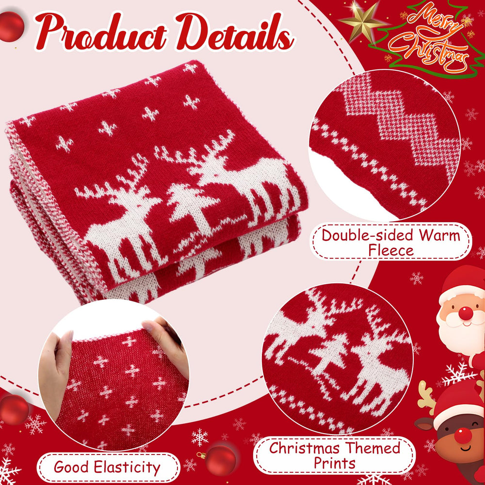 Sanwuta knit fabric dog scarf soft warm layer