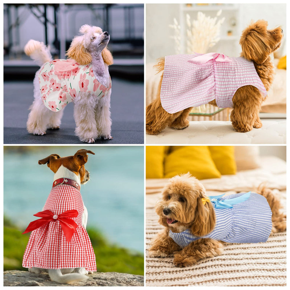 Sanwuta pet skirt set with eight styles in one pack
