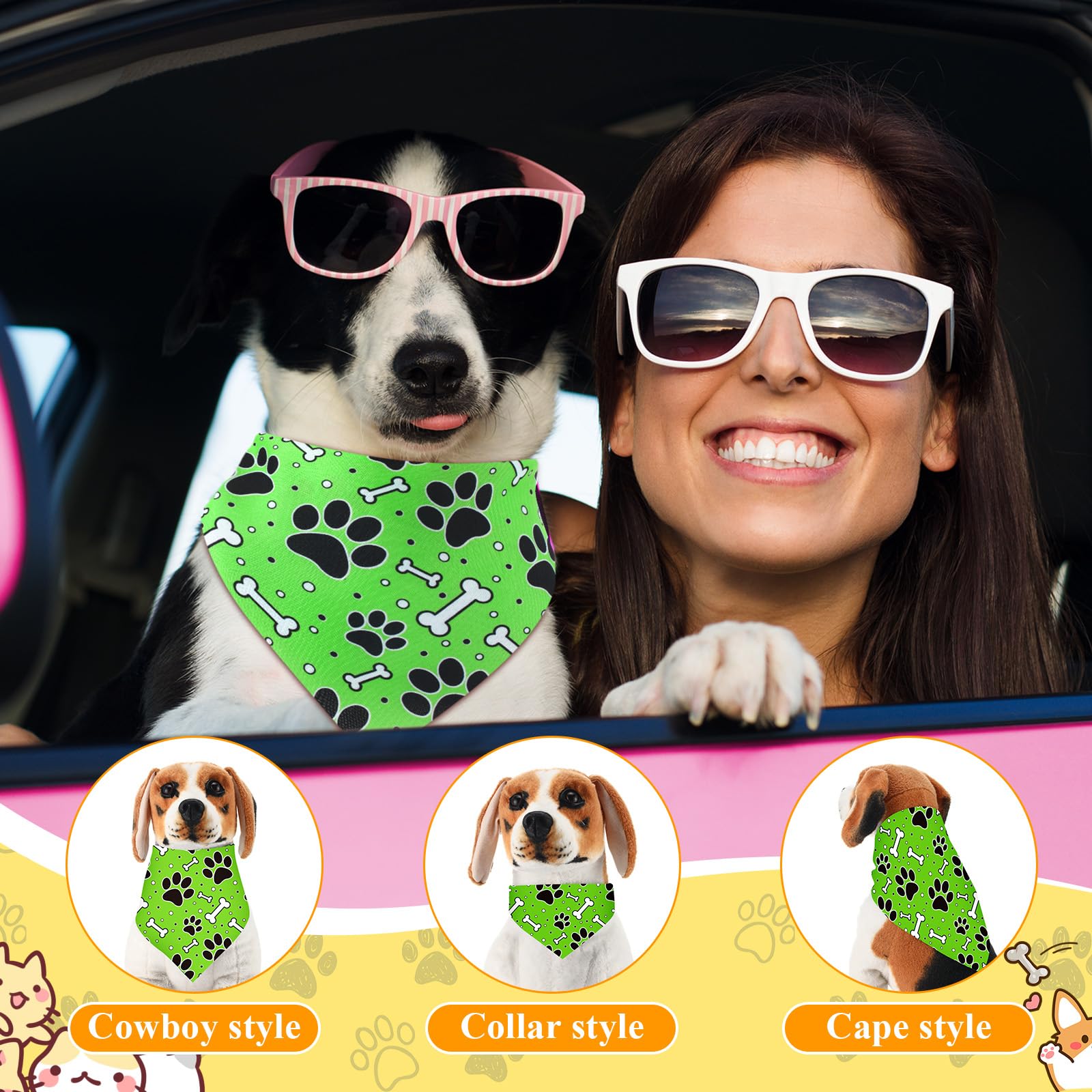 Sanwuta washable polyester material bandana ensures soft, breathable comfort.