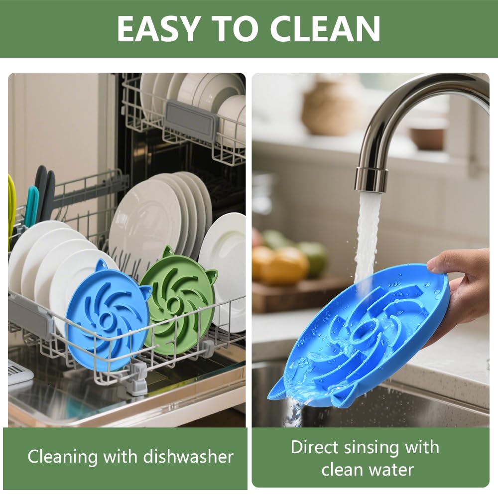 Sarnxgr top-view of flower vortex silicone bowl showing food-distribution paths.