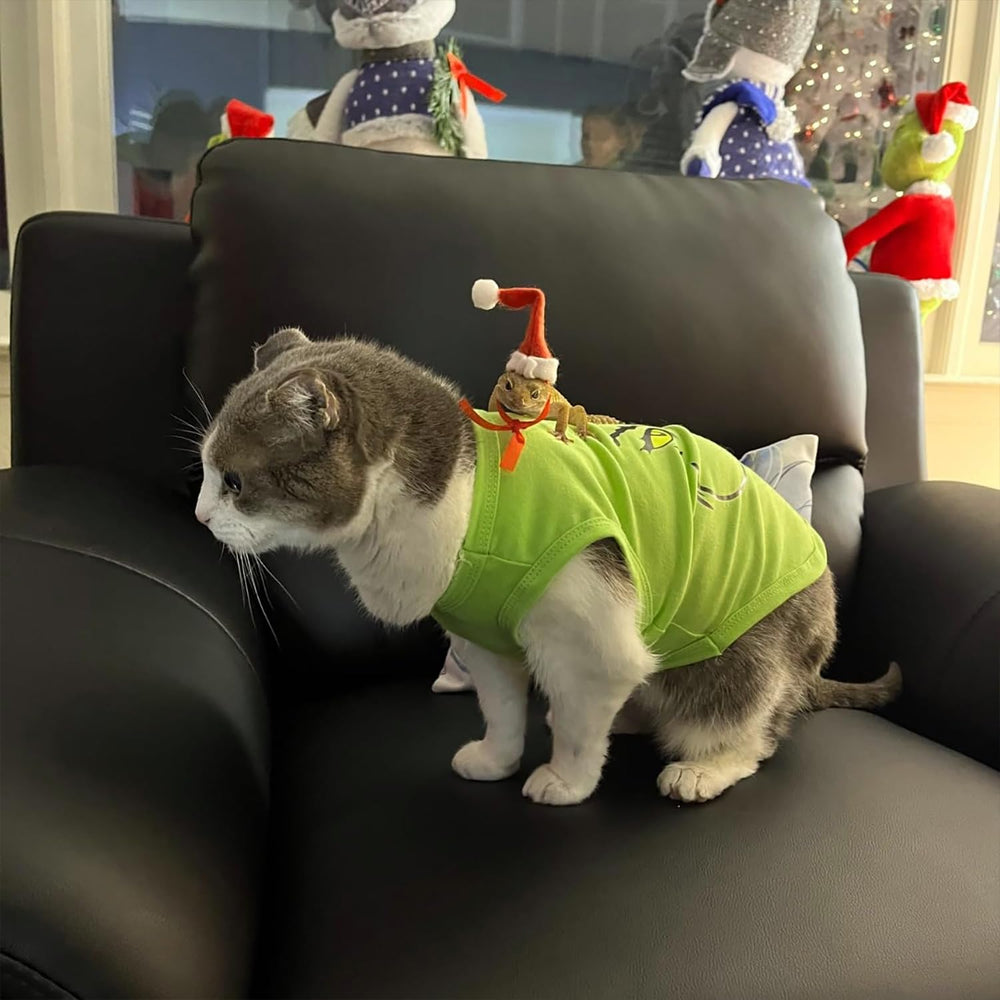Sarybei Christmas Dog Shirt inclusive sizing communicates XS-XXL coverage for pets.