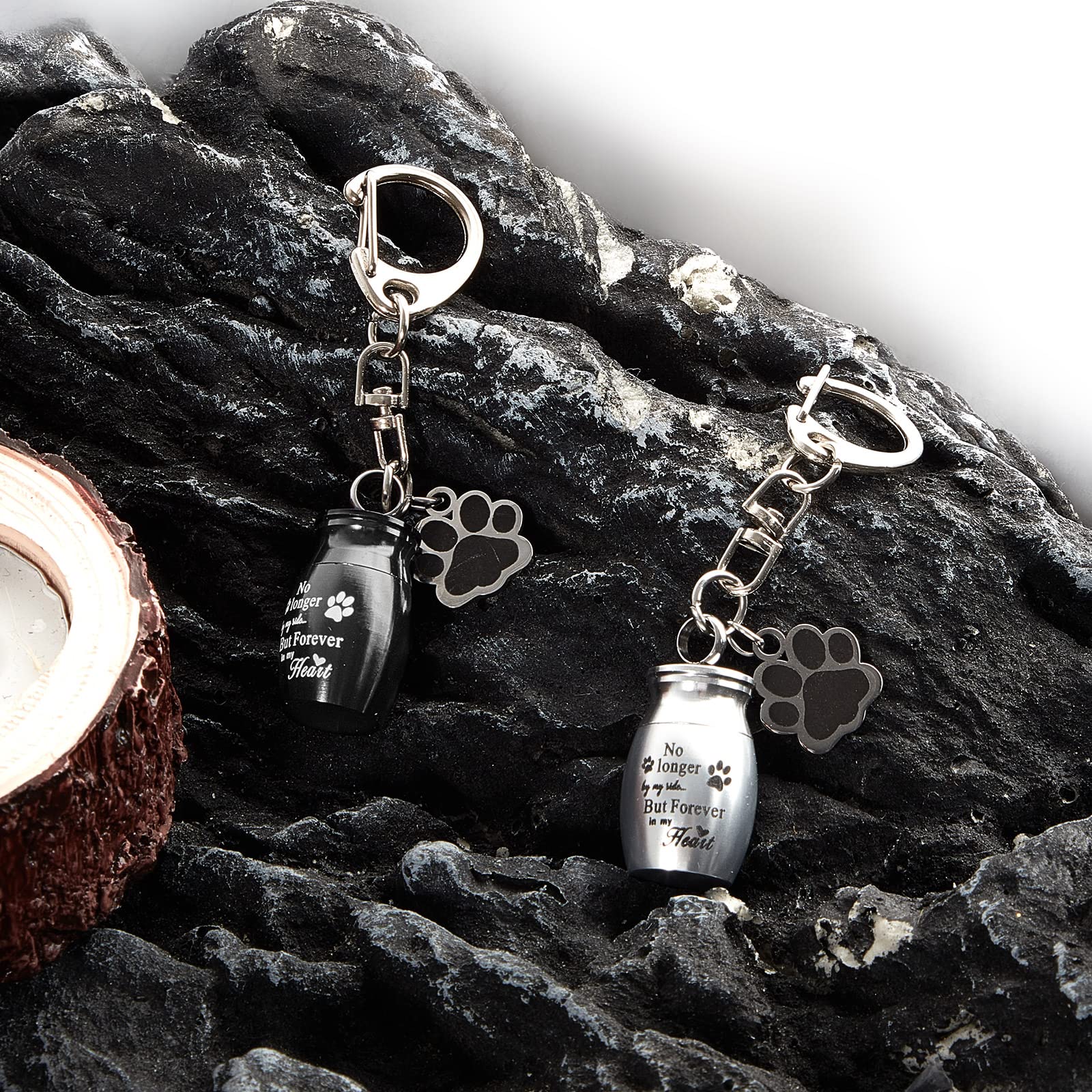 Sasylvia paw charm keychain with pendant for sentimental carry