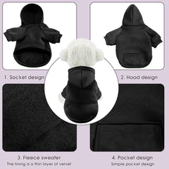 SATINIOR cotton blend hoodie with soft fleece interior for comfortable daily wear