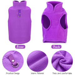 SATINIOR blue cozy-fit dog sweater enhances mobility while keeping your pup snug.