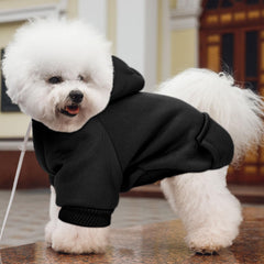 SATINIOR small dog hoodie features easy armholes for unrestrictive movement