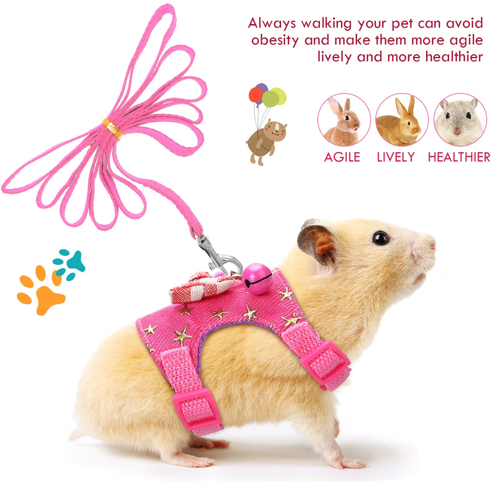 SATINIOR breathable bowknot-bell-vest reduces discomfort during outdoor use.