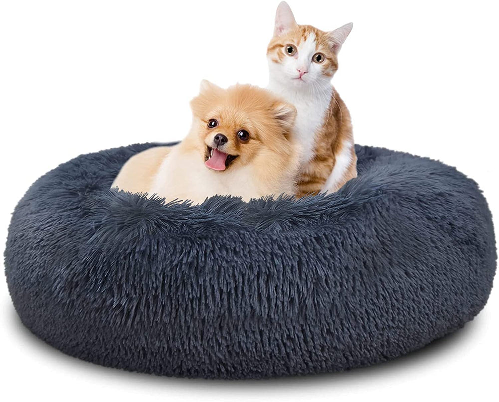 SAVFOX Calming Dog Bed room setup fits modern homes with comforting retreat.
