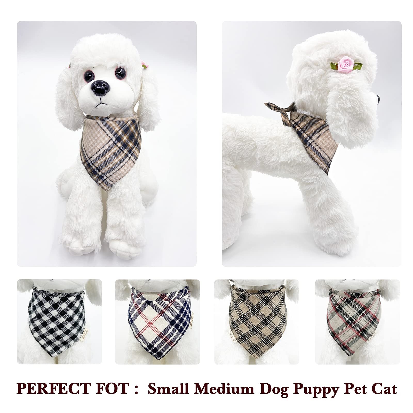 Savier washable dog bandana stays vibrant after machine washing