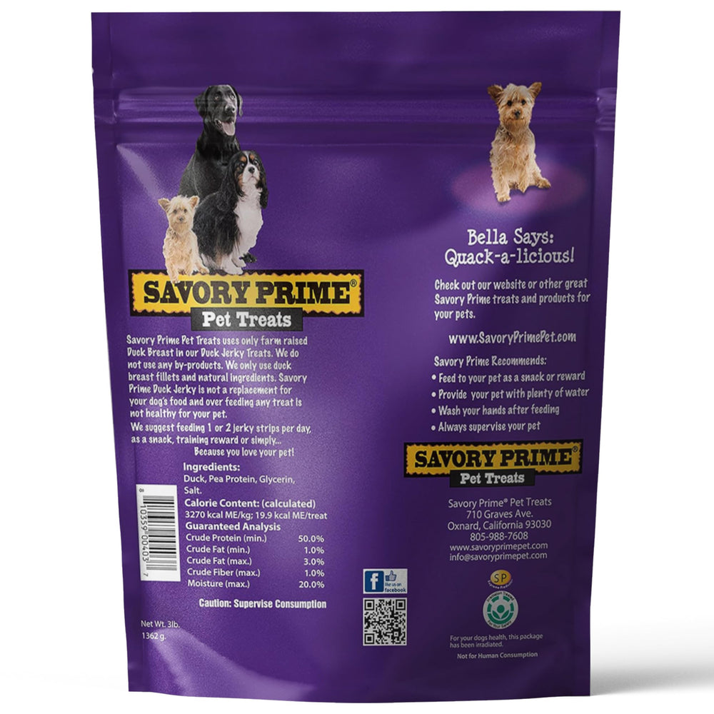 Savory Prime Duck Jerky break-apart portion shows easy sharing