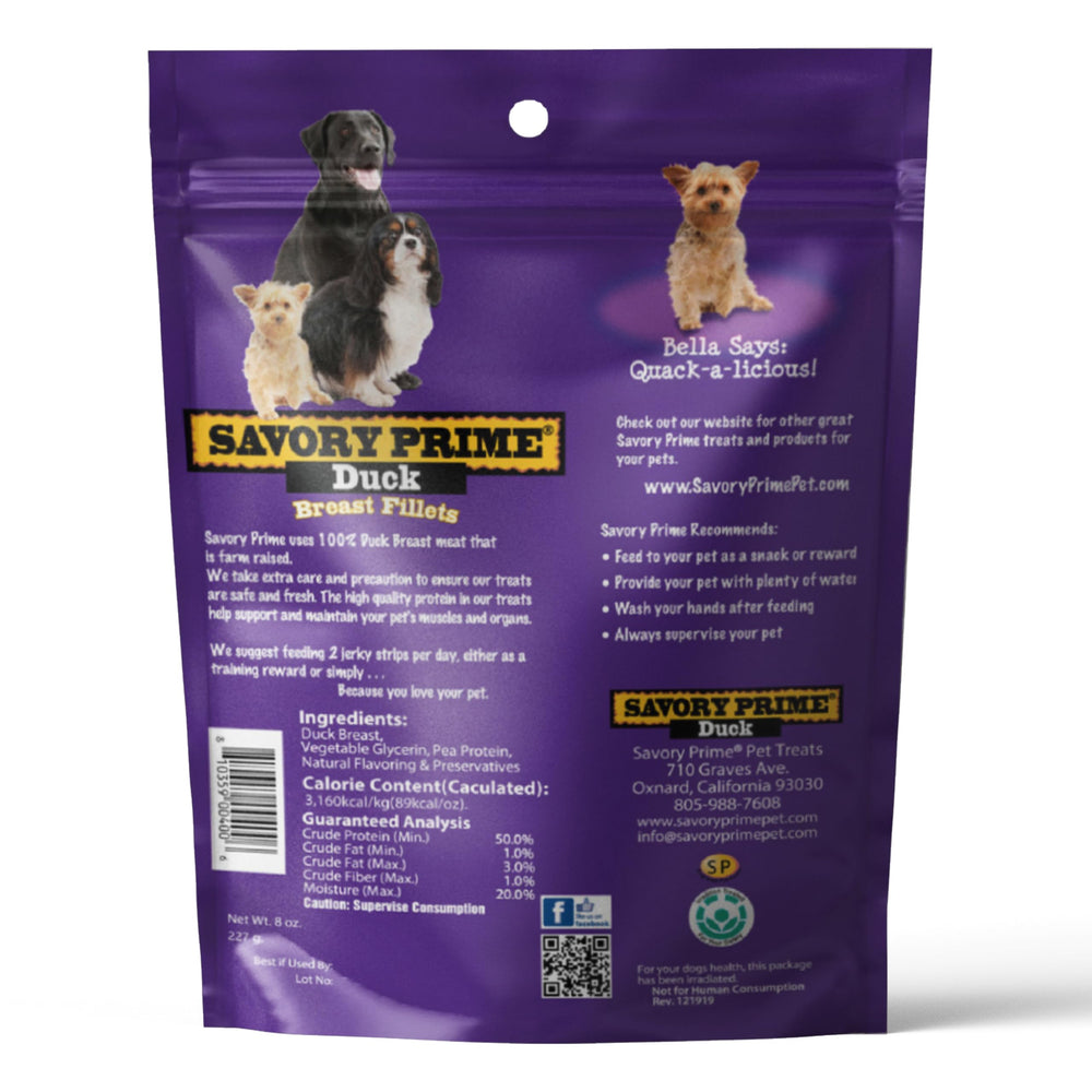 Savory Prime Duck Jerky USDA standards reflect trusted sourcing and production