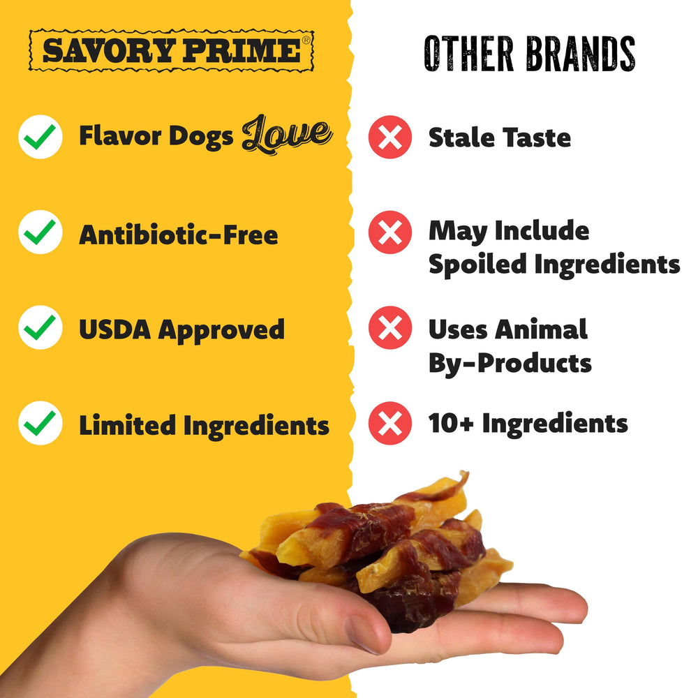 Savory Prime sweet potato center close-up highlighting wholesome center ingredient.