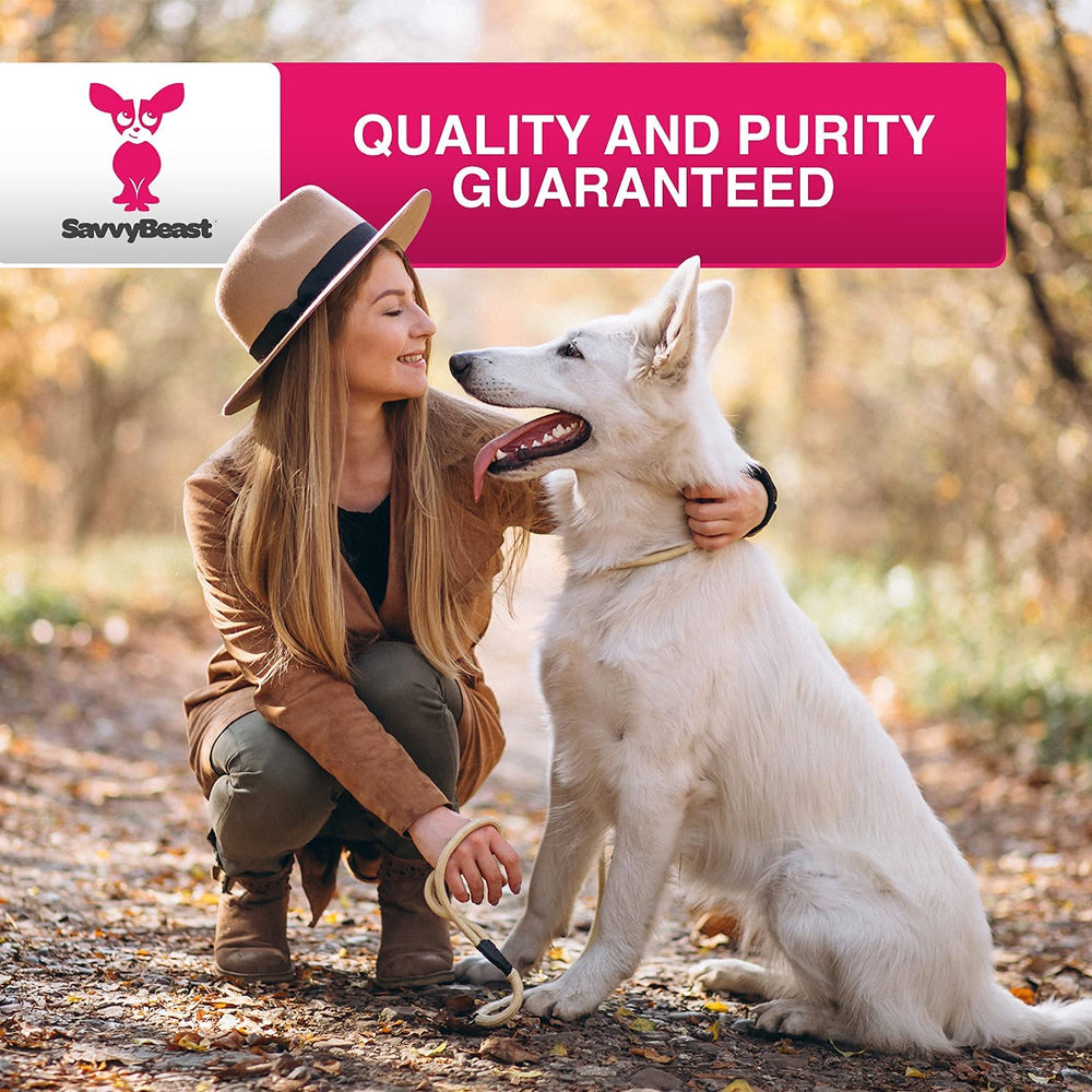 SavvyBeast USA-made salmon oil emphasizes clean ingredients and trusted sourcing