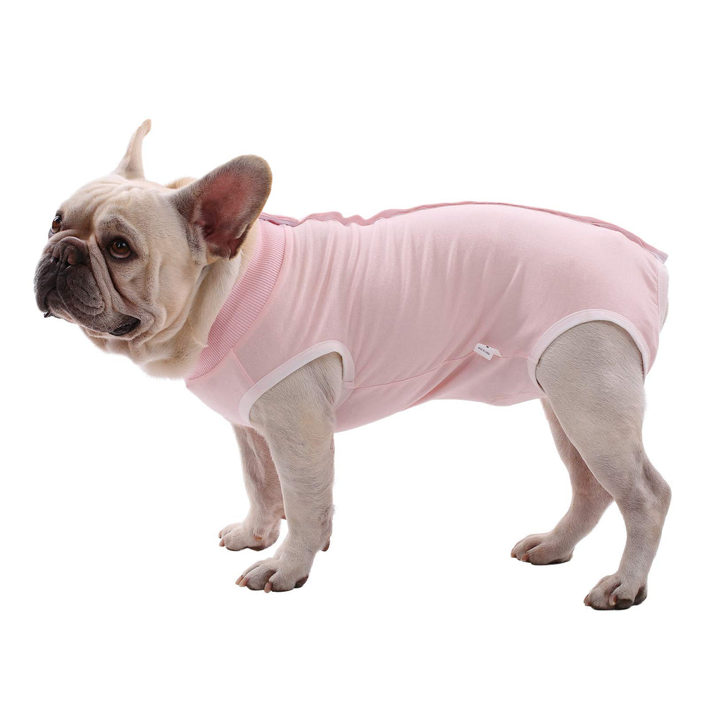 SAWMONG dog recovery suit cone-free alternative for easy walking and eating