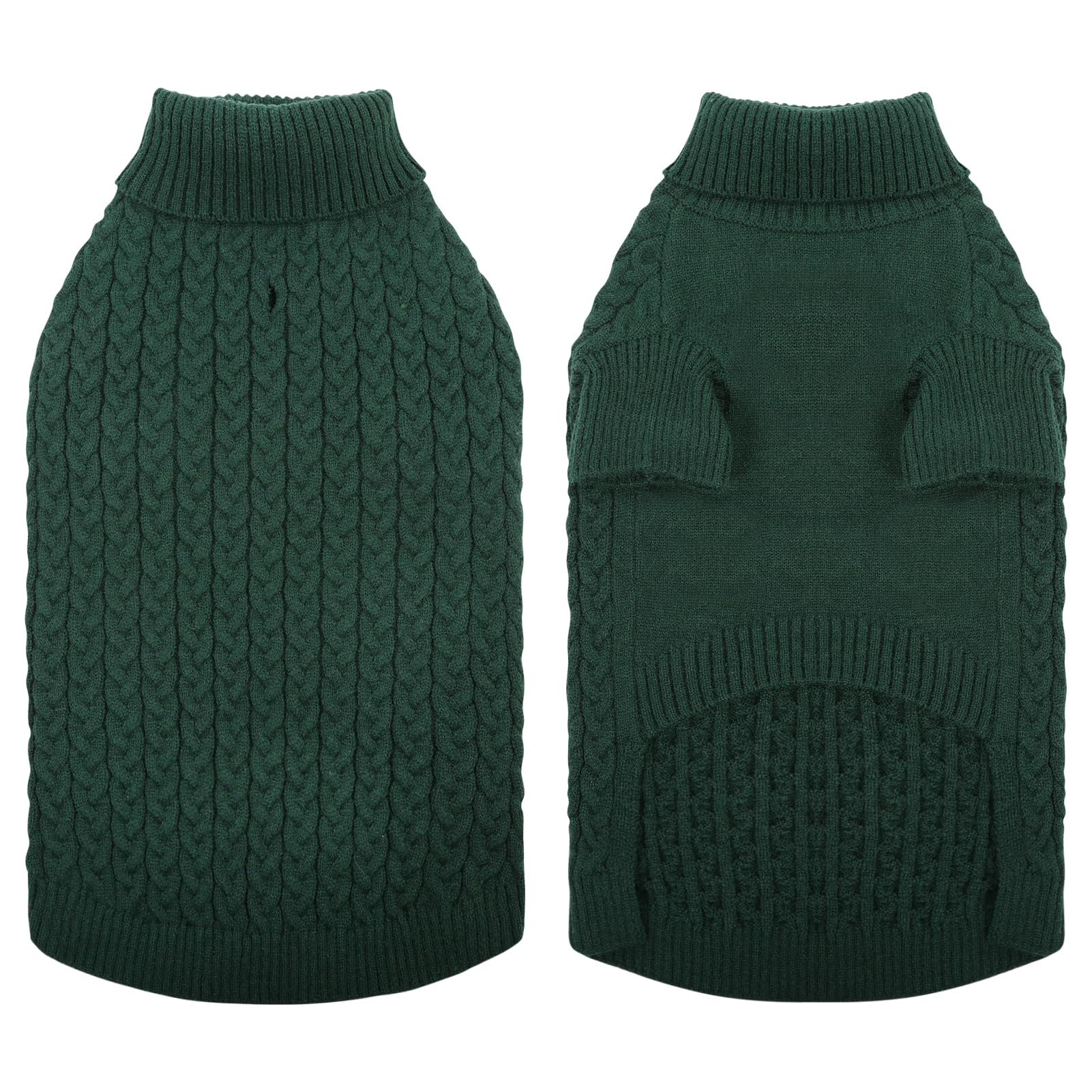 SAWMONG Dog Sweater machine-washable tag ready for quick cleaning after adventures