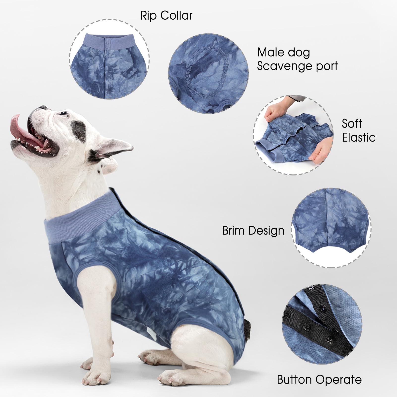 SAWMONG Recovery Suit demonstrates E-collar alternative and freedom of movement