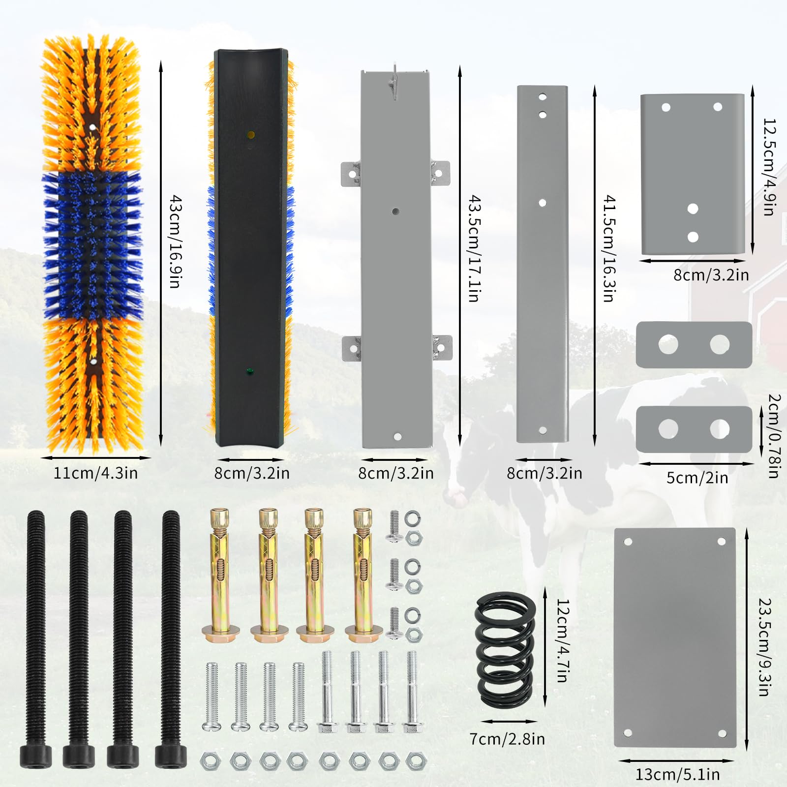 Sayutie cattle grooming tool; versatile for sheep and horses during routine care.