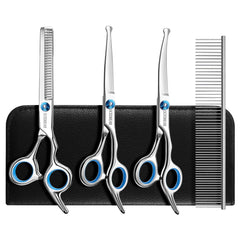 SCEDREAM 7.4-inch thinning scissors for precise fur thinning and shaping.