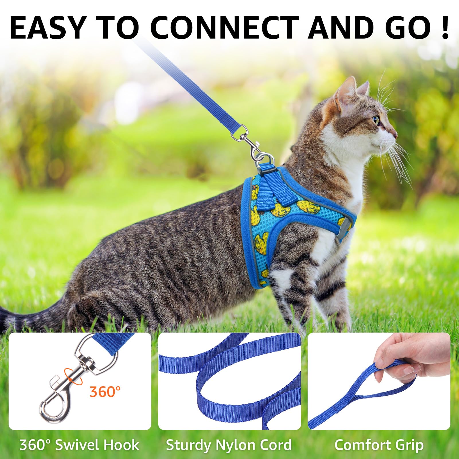 SCENEREAL metal D-ring leash attachment ready for secure connection