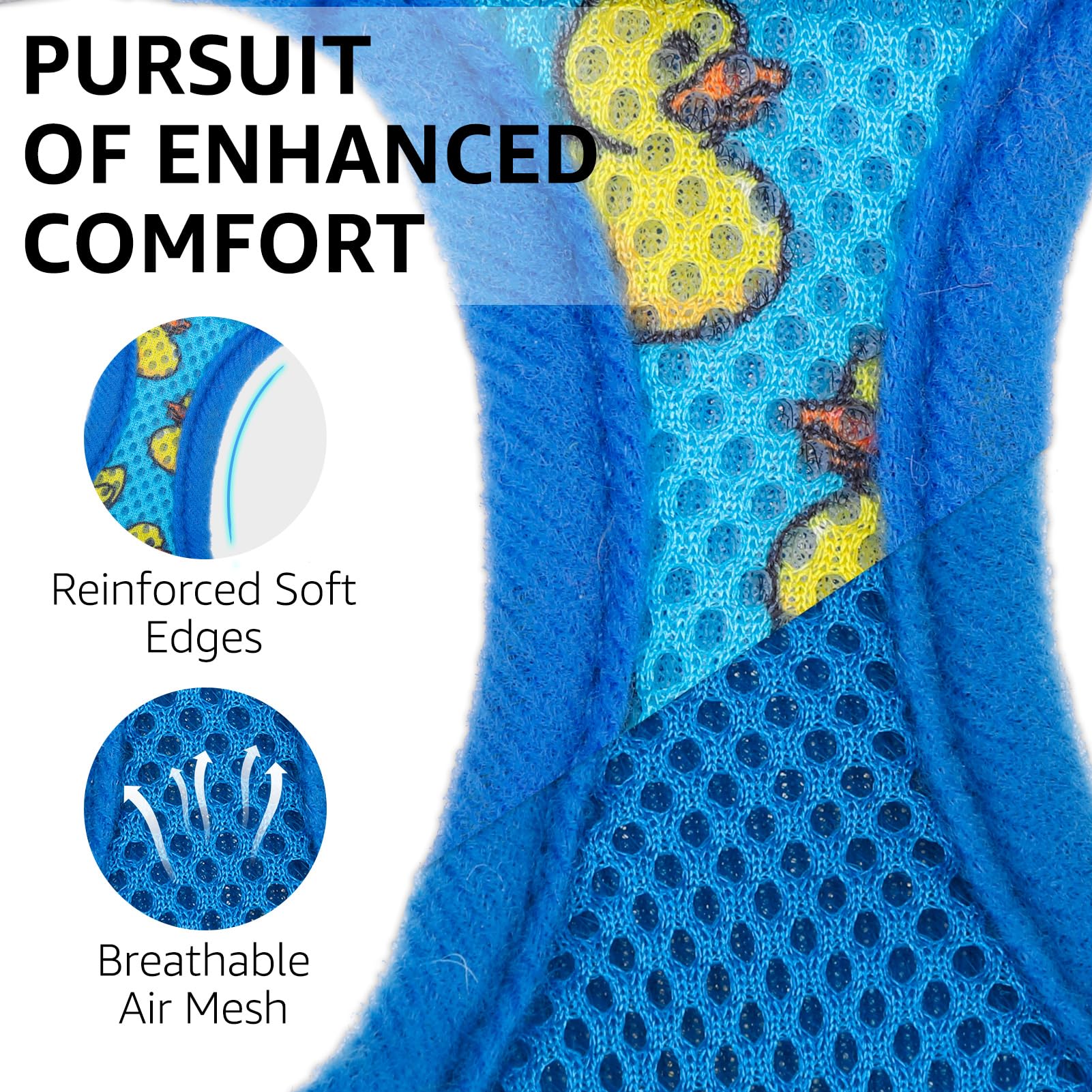 SCENEREAL chest girth measurement guide for proper harness fit