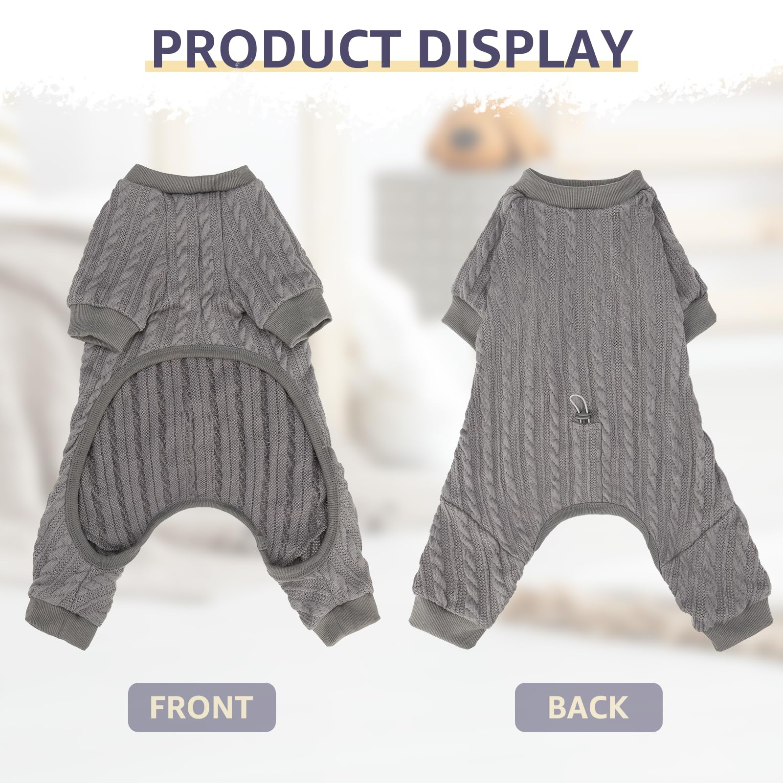 SCENEREAL jacquard texture grey detail adds fashionable daily wear.