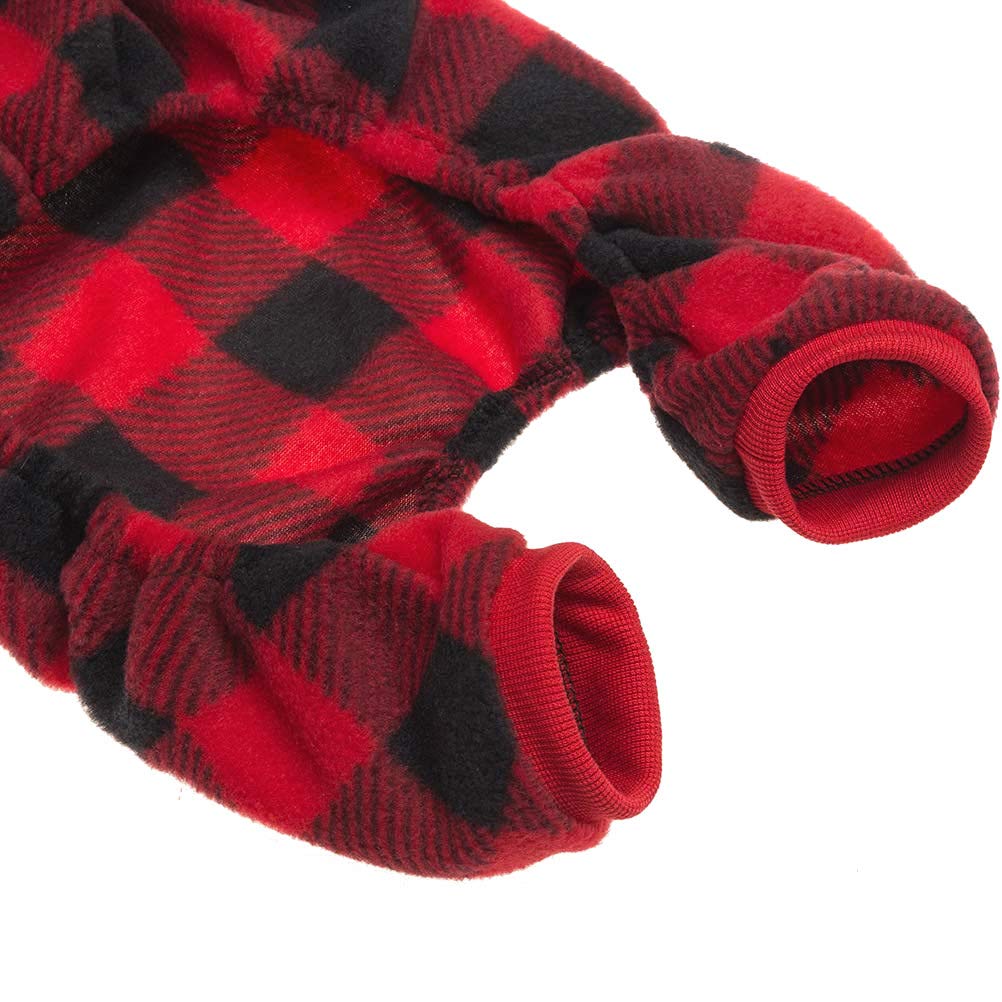 SCENEREAL machine-washable fleece dog pajamas simplify care and daily wear.