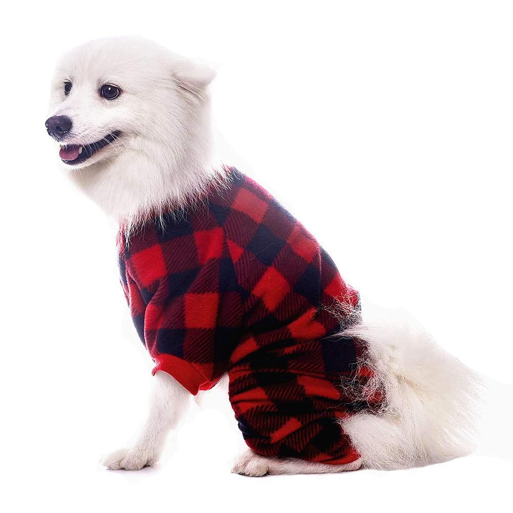 SCENEREAL dog pajamas size guide helps pick the right fit
