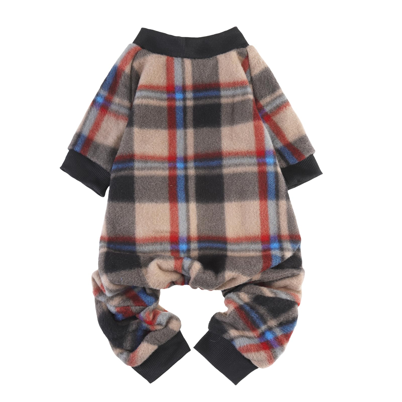 SCENEREAL dog pajamas in soft-fleece fabric for cozy warmth