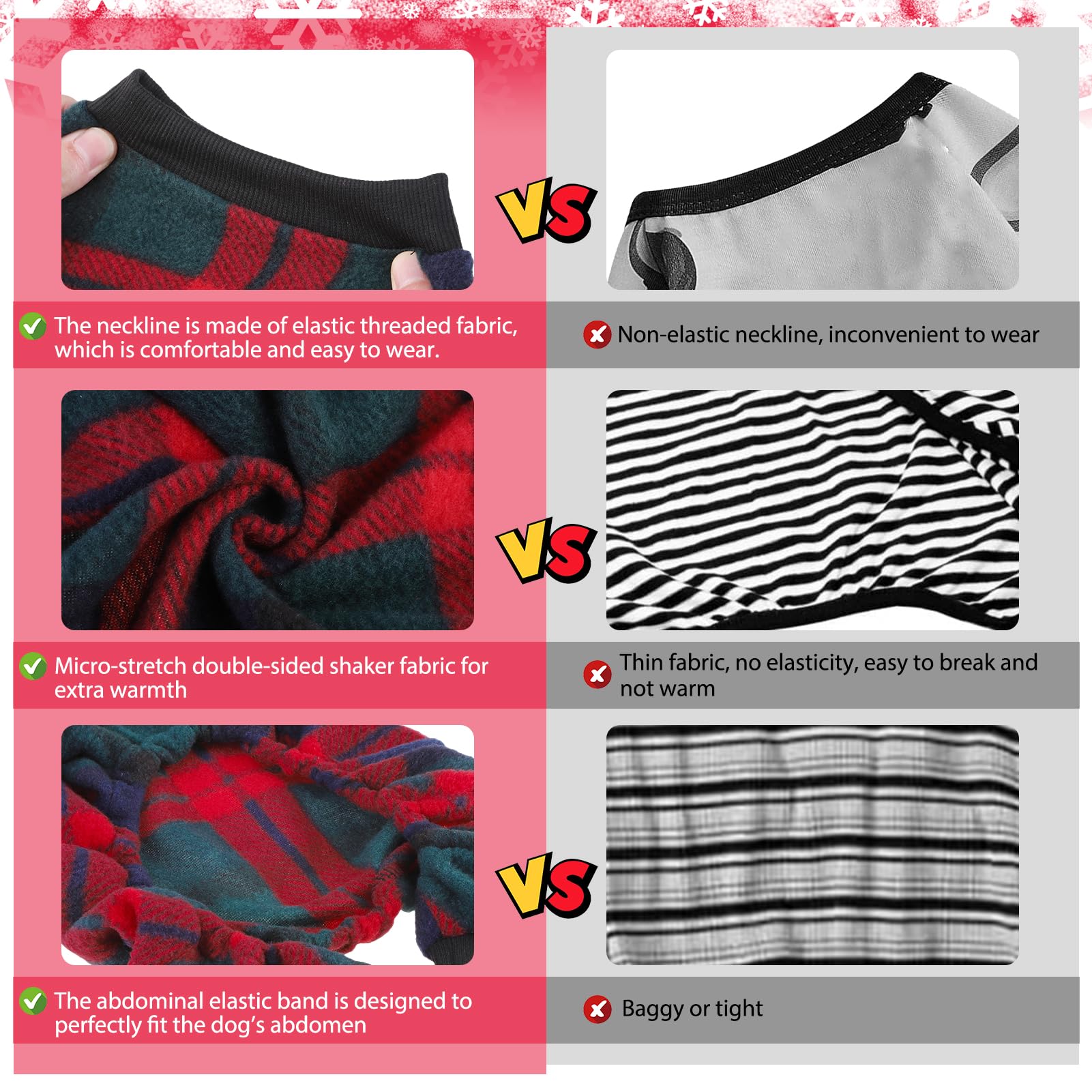 SCENEREAL fleece dog pajamas highlighting soft texture for cozy lounging.