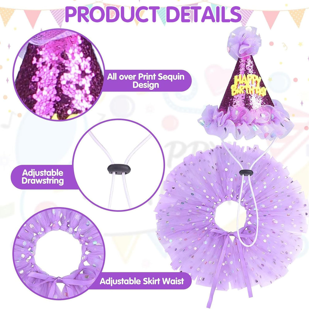 SCENEREAL dog party outfit set captures adorable memories during celebrations