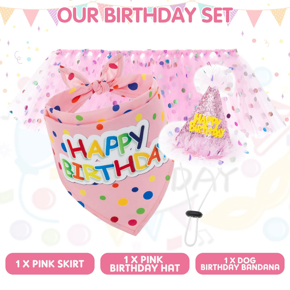SCENEREAL dog party set shown in action for celebrations