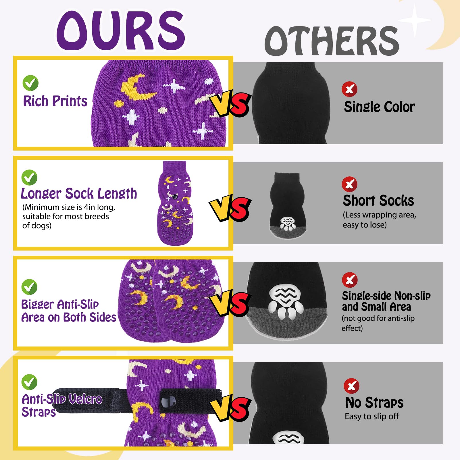 SCENEREAL comfortable breathable fabric cushions paws during wear