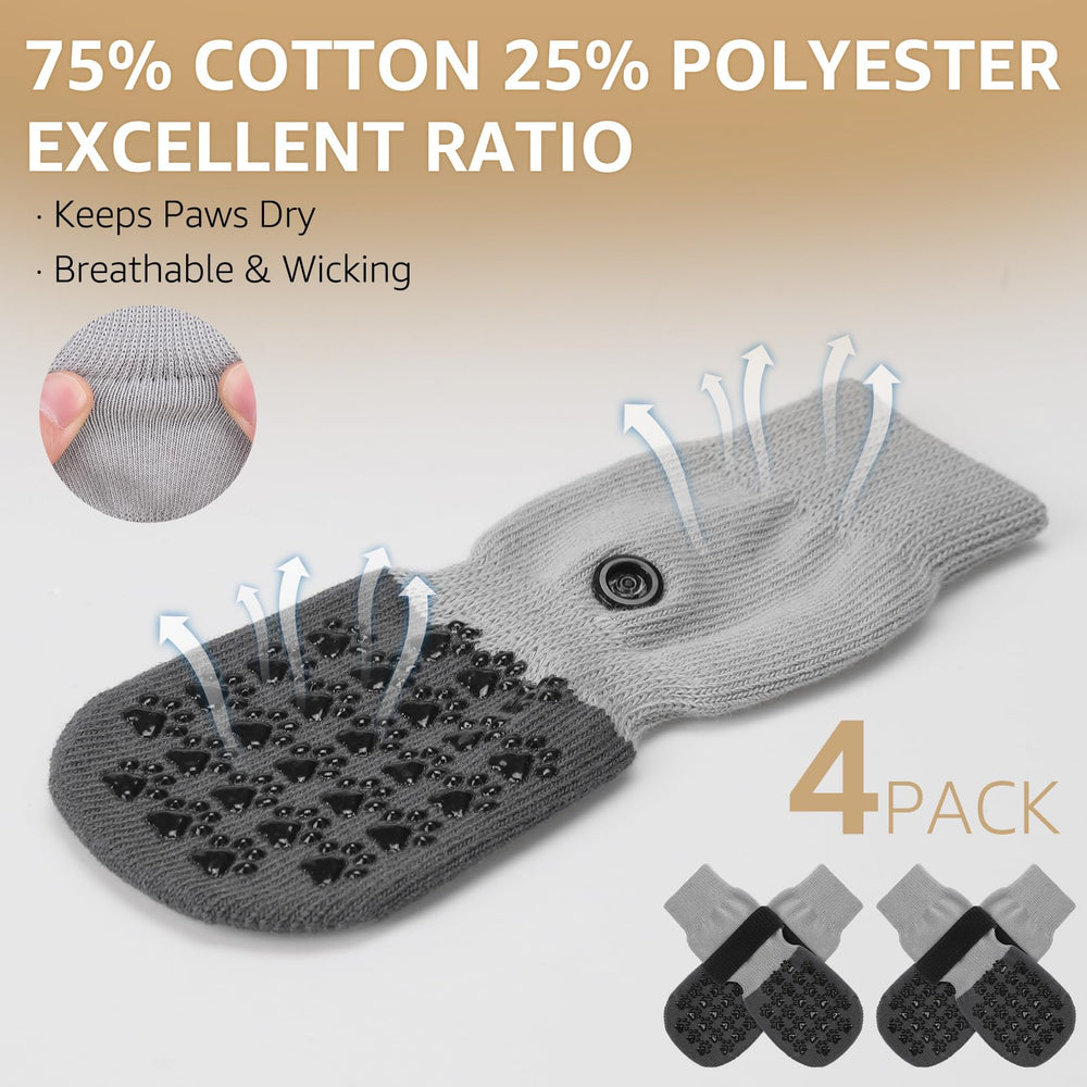 SCENEREAL dog socks protective paw wear against hot and cold sidewalks